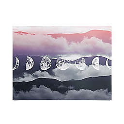Deny Designs Emanuela Carratoni Pastel Moontime 18-Inch x 24-Inch Fabric Poster