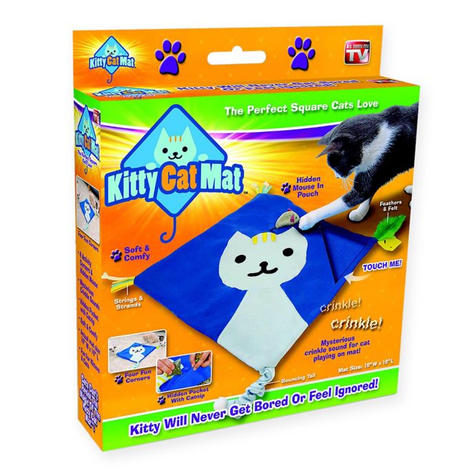 Kitty Cat Mat™ Play Mat in Blue | Bed Bath & Beyond