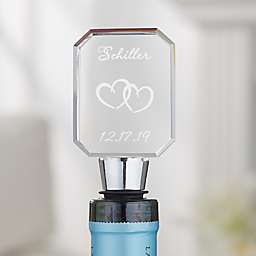 A Toast To Love Personalized Bottle Stopper