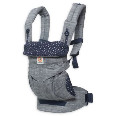 ergo baby carrier black with stars