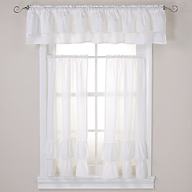 Wamsutta&reg; Vintage Ruffle Tailored Window Treatment Collection. View a larger version of this product image.