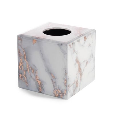 tissue box marble