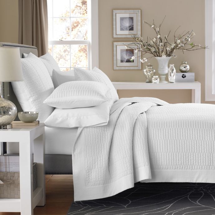 Real Simple Dune Reversible Coverlet Bed Bath Beyond