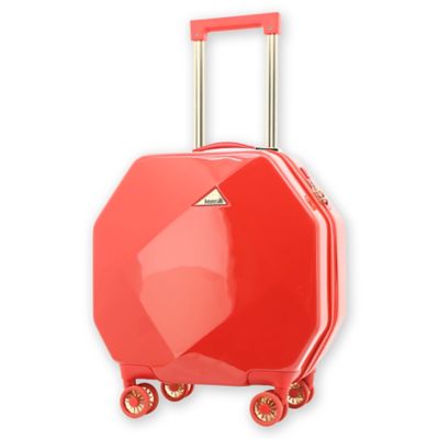 kensie gemstone luggage 24 rose gold