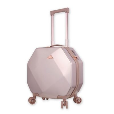 kensie gemstone spinner luggage set