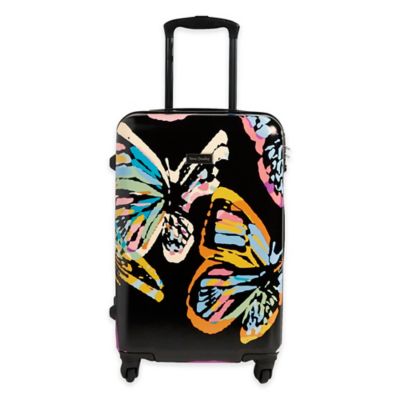 it butterfly suitcase