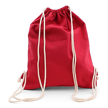 Margaritaville&reg; 18-Inch Drawstring Backpack in Red. View a larger version of this product image.