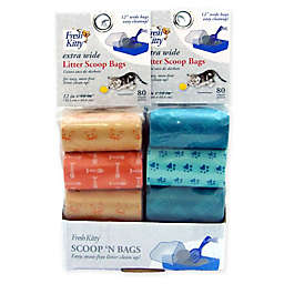 Fresh Kitty® 80-Count Scoop & Toss XL Litter Bags