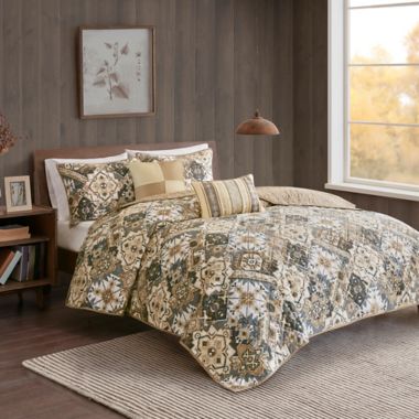 Woolrich&reg; Champlain Twin Quilt in Neutral. View a larger version of this product image.