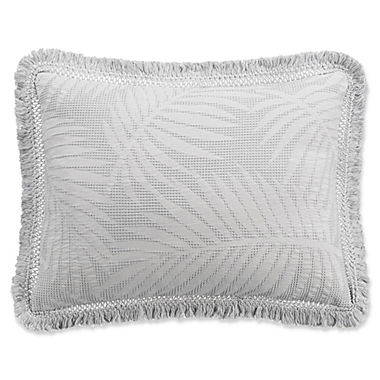 KAS ROOM Terrell Standard Pillow Sham in Grey. View a larger version of this product image.