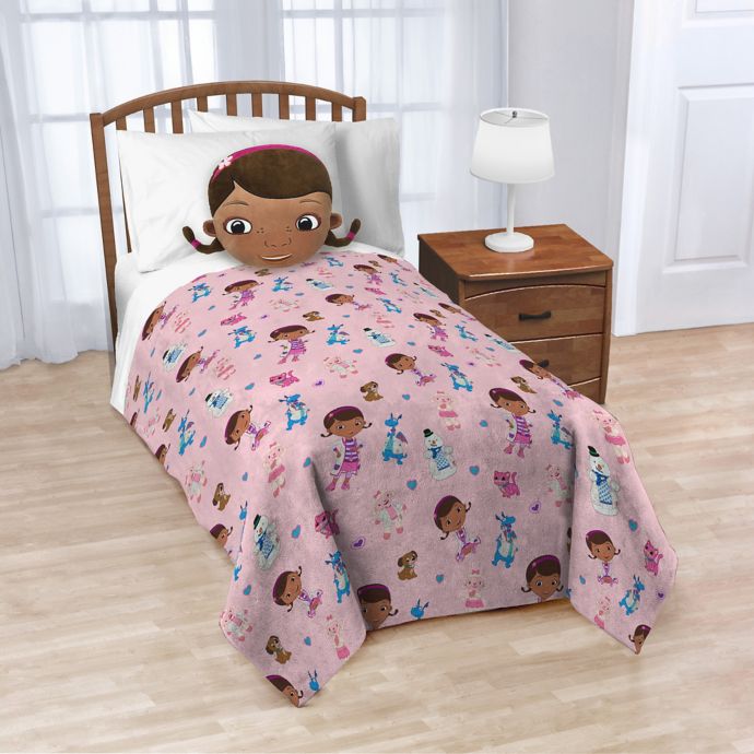 Disney Doc Mcstuffins Nogginz Pillow And Blanket Set