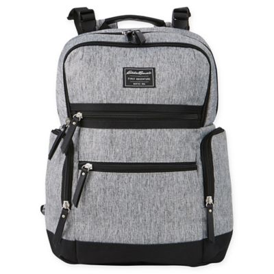Eddie Bauer&reg; Sport Traveler Diaper Backpack in Grey