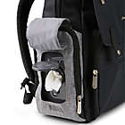Alternate image 3 for Eddie Bauer&reg; Crosstown Backpack Diaper Bag in Black