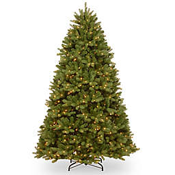 National Tree Company 7-Foot Pre-Lit Newbury Spruce Artificial Christmas Tree