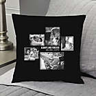 Alternate image 0 for Wedding 5-Photo Collage Personalized Throw Pillow Collection