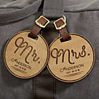 Alternate image 0 for Circle Of Love Personalized Wood Bag Tag