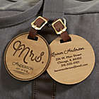 Alternate image 1 for Circle Of Love Personalized Wood Bag Tag