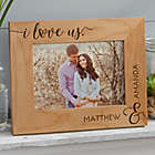 Alternate image 0 for I Love Us Forever Personalized 5-Inch x 7-Inch Picture Frame