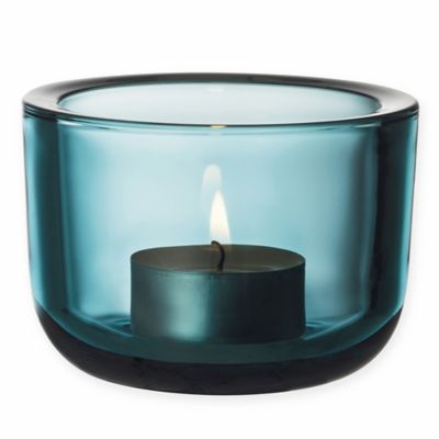 Iittala Valkea Glass Tealight Candle Holder | Bed Bath & Beyond