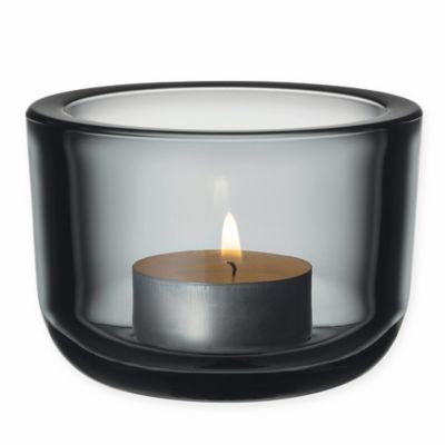 Iittala Valkea Glass Tealight Candle Holder | Bed Bath & Beyond