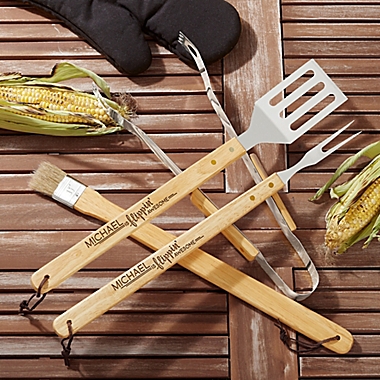 You&#39;re Flippin&#39; Awesome Personalized BBQ Utensil Set. View a larger version of this product image.