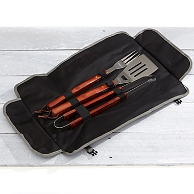 Grill Master Personalized 3PC BBQ Tool Set and Carry Tote. View a larger version of this product image.