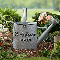 Galvanized Garden Personalized Watering Can