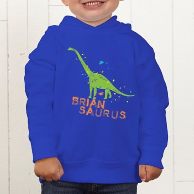 dinosaur hooded sweatshirt