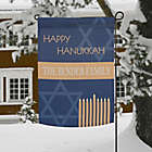 Alternate image 0 for Hanukkah Personalized Garden Flag