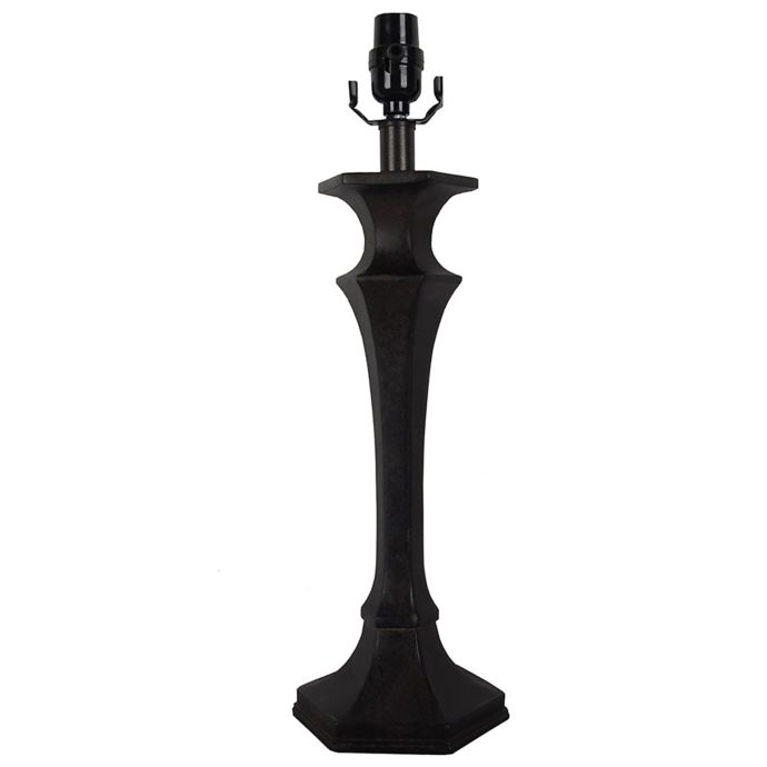 Bed Bath And Beyond Table Lamp (Base Only) in Rust | Bed Bath & Beyond