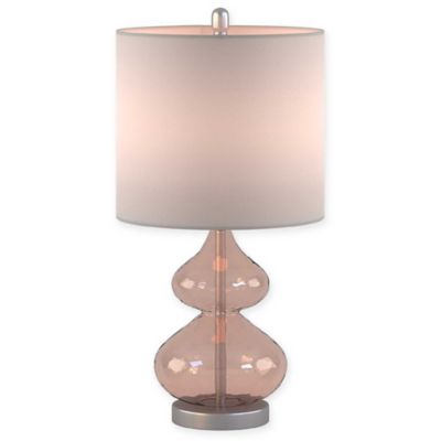 ellipse glass table lamp