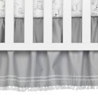 Alternate image 4 for Lambs &amp; Ivy&reg; Luna 4-Piece Crib Bedding Set in Grey/White