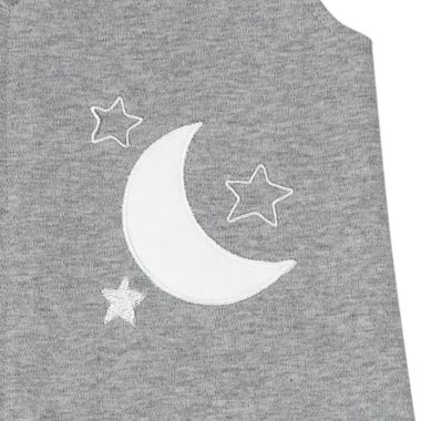 Lambs &amp; Ivy&reg; Luna 4-Piece Crib Bedding Set in Grey/White. View a larger version of this product image.
