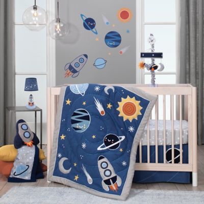 space themed cot bedding