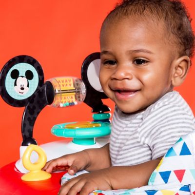 disney baby mickey mouse happy triangles walker