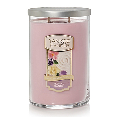 1 Yankee Candle FLORAL CANDY 2-Wick Classic Tumbler Candle 22 oz 