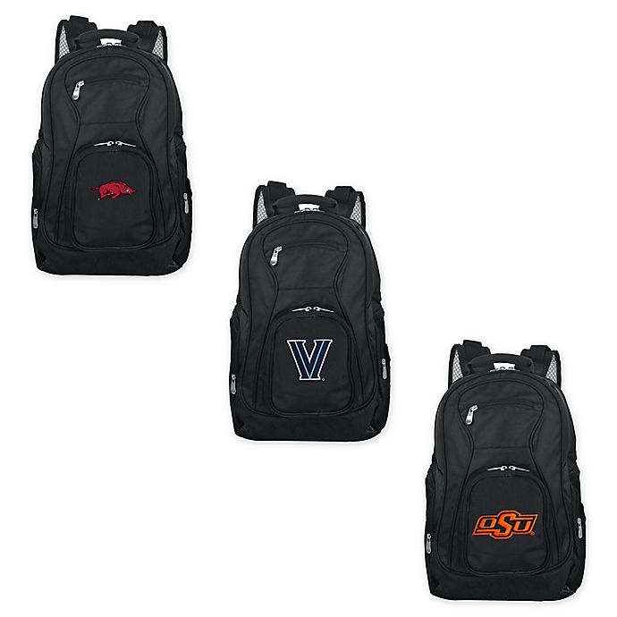 Black 19-inches NCAA Laptop Backpack
