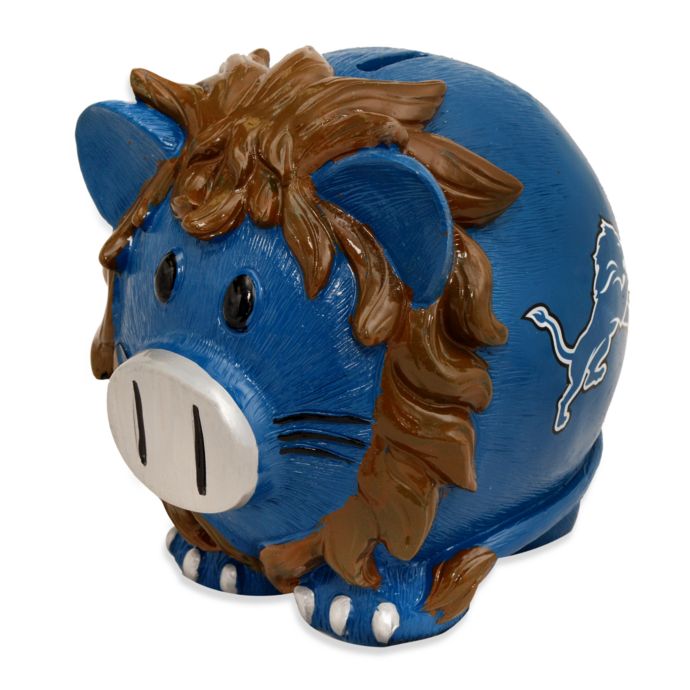 NFL Detroit Lions Resin Piggy Bank Bed Bath and Beyond Canada