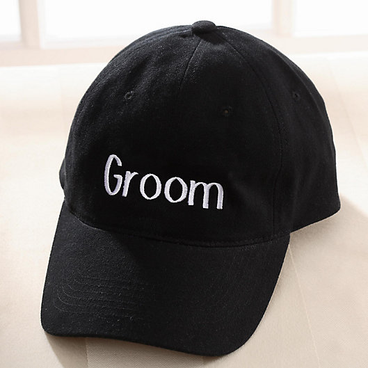Alternate image 1 for Our Wedding Party Embroidered Baseball Cap
