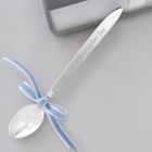 Alternate image 2 for Personalized Silver Plated Heirloom Baby Spoon