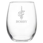 NBA Cleveland Cavaliers Stemless 21 oz. Etched Wine Glass | Bed Bath ...