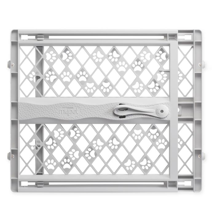 MyPet TensionMount Portable Pet Gate in Grey Bed Bath and Beyond Canada