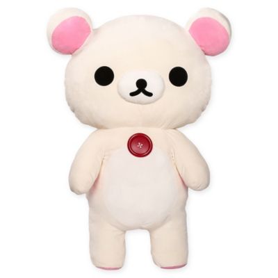 white rilakkuma plush