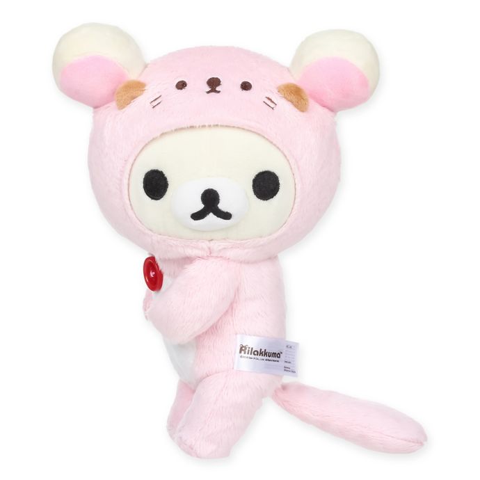 Rilakkuma™ Korilakkuma Sea Otter 12Inch Plush Toy in Pink Bed Bath
