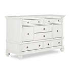 Alternate image 0 for evolur&trade; Signature Cape May 8-Drawer Double Dresser in Weathered White
