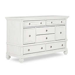 evolur™ Signature Cape May 8-Drawer Double Dresser in Weathered White