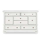 Alternate image 1 for evolur&trade; Signature Cape May 8-Drawer Double Dresser in Weathered White