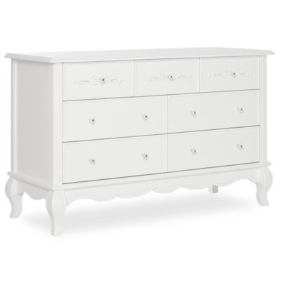 evolur aurora 7 drawer double dresser