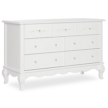 evolur&trade; Aurora 7-Drawer Double Dresser in Frost. View a larger version of this product image.