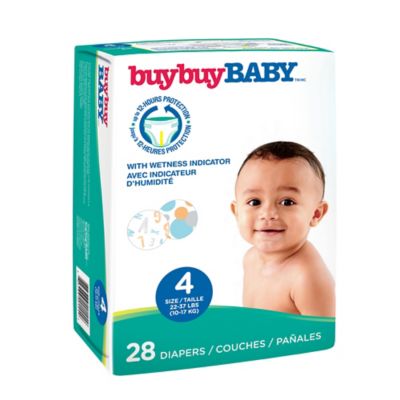 buybuy BABY&trade; 28-Count Size 4 Jumbo Diapers in Letters and Circles